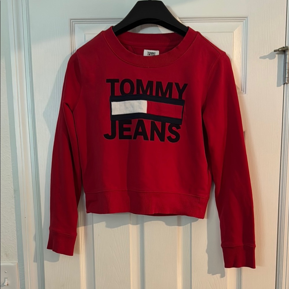 Tommy Hilfiger Red Sweatshirt